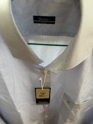 Camisa Dustin azul nueva