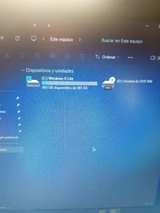 Portátil HP AMD 12GB RAM 500GB HDD