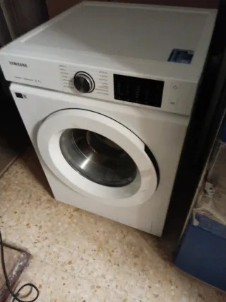 Lavadora Samsung Carga Frontal Blanca