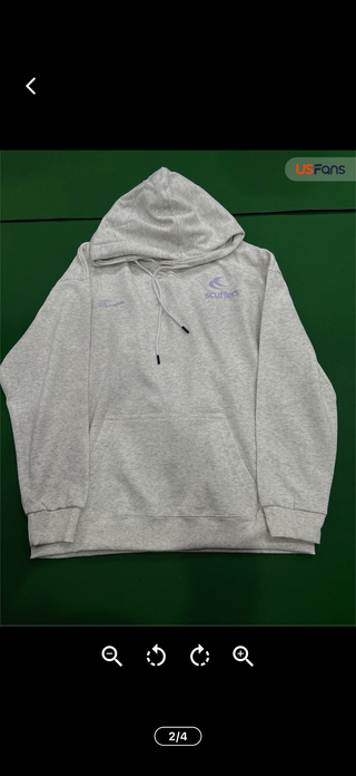 Sudadera Scalffers Gris Talla XL