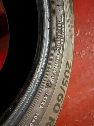 205/60 R16 96V M+S continental