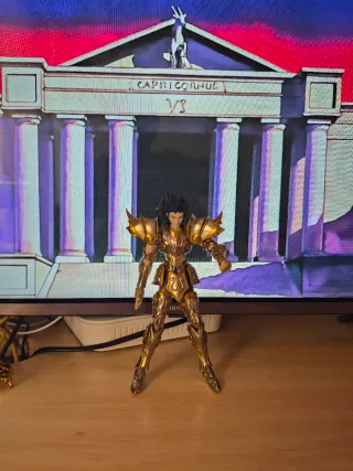 Figura Saint Seiya shura de Capricornio bandai