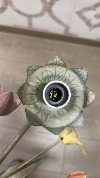 Lámpara de techo flores