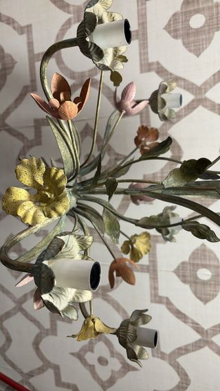 Lámpara de techo flores