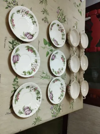 Juego Consomé Churchill Cerámica