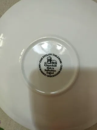 Juego Consomé Churchill Cerámica