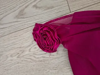 Vestido fiesta corto rosa