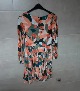 Vestido estampado floral primavera