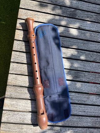FEHR F-Alt Modelo V Flauta Madera Ciruelo + funda