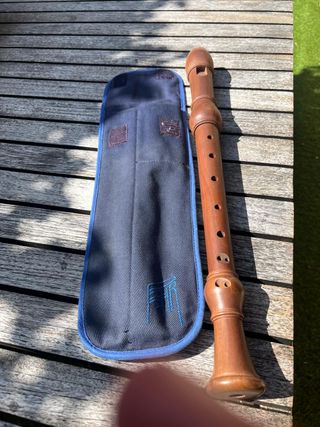 FEHR F-Alt Modelo V Flauta Madera Ciruelo + funda