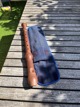 FEHR F-Alt Modelo V Flauta Madera Ciruelo + funda