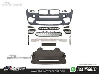 PARAGOLPES DELANTERO BMW X6 F16 LOOK X6M CON PDC/SRA