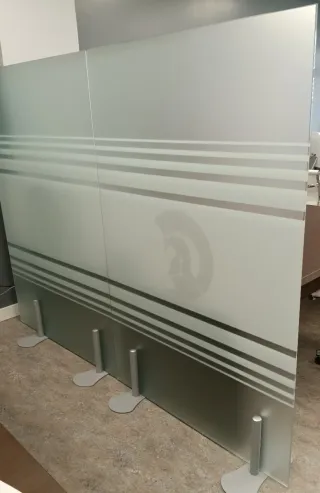 Biombo Cristal Space 120x180cm
