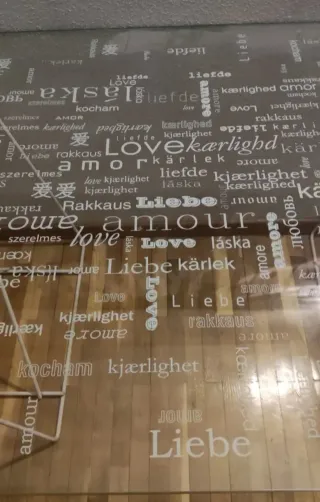 cristal de mesa transparente