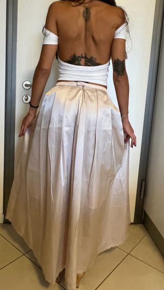 Gonna Pinko rosa taglia S