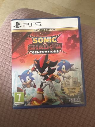 Sonic Shadow Generations PS5 Edición Día Uno