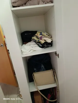 Armario juvenil blanco