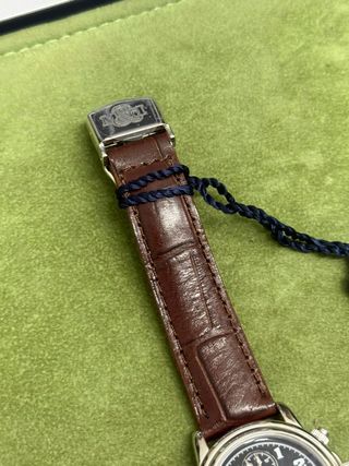 Orologio Cronografo Uomo M&M Nero Marrone