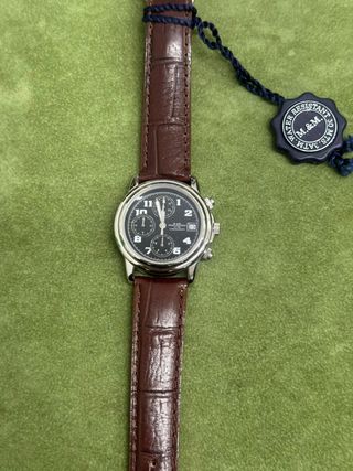 Orologio Cronografo Uomo M&M Nero Marrone