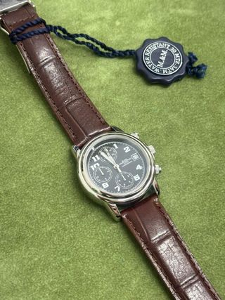 Orologio Cronografo Uomo M&M Nero Marrone