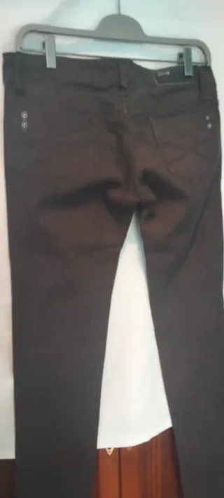 Pantalón mujer Bershka T38 marrón