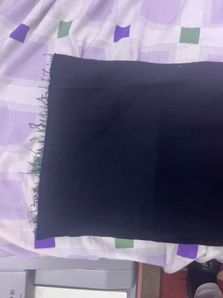 Pantalón Zara Wide Leg Negro Talla 32