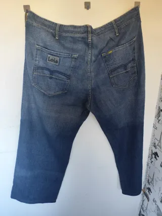 Pantalón Lois Talla 46 Baggy Azul