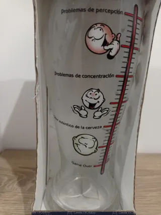 Vaso Barómetro Cerveceril 1.5L caracterizado
