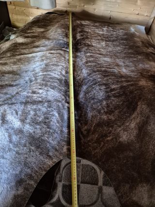 Alfombra de piel de vaca