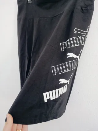 Falda Puma Negra Talla L Algodón