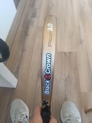 Pala de pádel Black Crown Piton 3.0