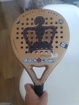 Pala de pádel Black Crown Piton 3.0