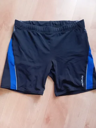 Bañador Nabaji hombre negro y azul