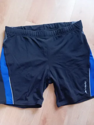 Bañador Nabaji hombre negro y azul