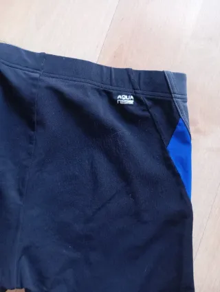 Bañador Nabaji hombre negro y azul