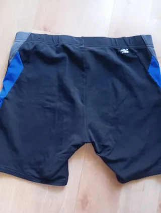 Bañador Nabaji hombre negro y azul