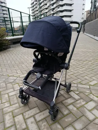 Cybex Mios Silla + Capazo Azul Marino