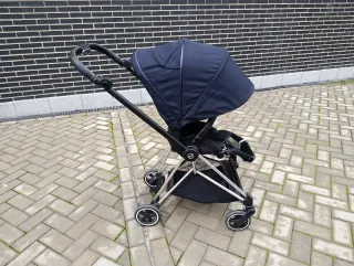 Cybex Mios Silla + Capazo Azul Marino