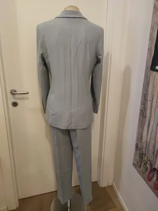 Tailleur giacca e pantalone fresco lana