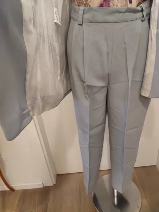Tailleur giacca e pantalone fresco lana