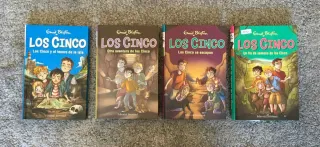 Lote 4 Libros Los Cinco Enid Blyton
