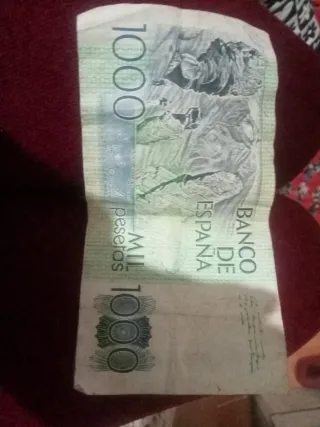 Billete 1000 Pesetas Banco de España