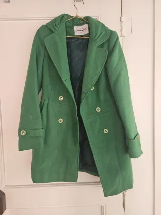 Abrigo verde MODA & CO talla S