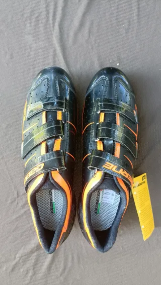Scarpe ciclismo Gaerne nere e arancioni