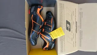 Scarpe ciclismo Gaerne nere e arancioni