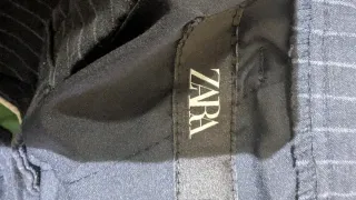 Pantalón de vestir Zara rayas laterales