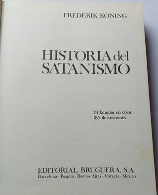 HISTORIA DEL SATANISMO