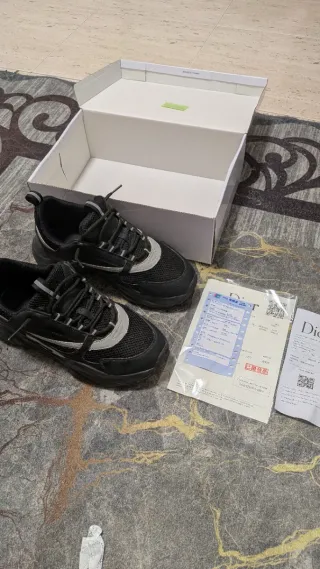 Dior B22 Zapatillas Negras y Grises