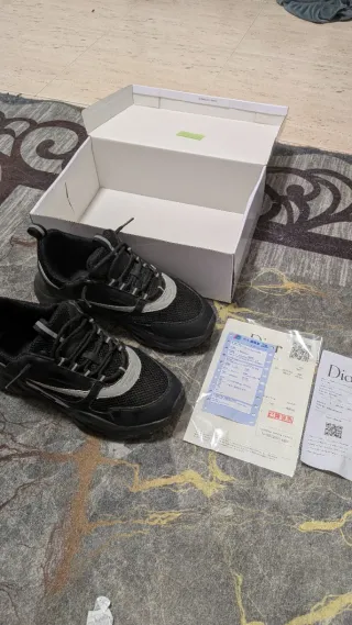 Dior B22 Zapatillas Negras y Grises