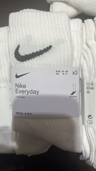Calcetines Nike Everyday No Show 35-40 (x3)